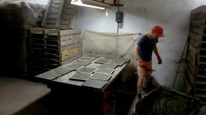 заливка тротуарной плитки!