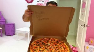 Nastya like a naughty princess