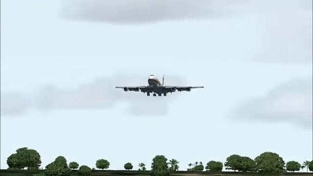 Surinam Airways B747 Landing @SMJP [FS9] смотреть онлайн