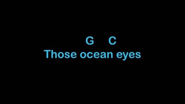 Billie Eilish - Ocean Eyes [Lyrics & Chords]