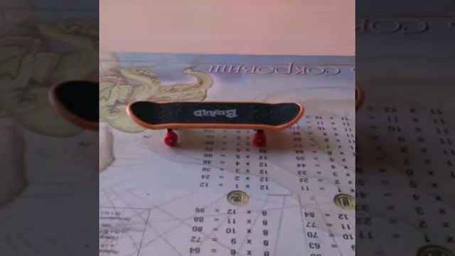 Обучение OLLIE на фингерборде