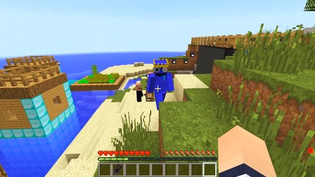 СМЕШНАЯ И ГРУСТНАЯ ИСТОРИЯ РАДУЖНЫХ ДРУЗЕЙ В МАЙНКРАФТ 100% ТРОЛЛИНГ SAD STORY RAINBOW FRIENDS смотреть онлайн