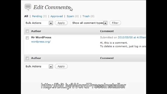 Edit Comments in WordPress смотреть онлайн