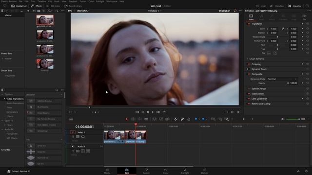 0117 Ретушь лица на видео / Как разгладить кожу и сохранить детали смотреть онлайн
