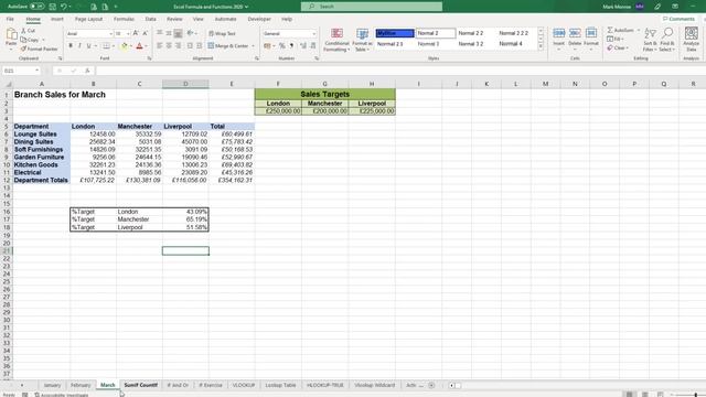 Rapid Learning | 3D Worksheet Linking and Group | Microsoft Excel Course смотреть онлайн