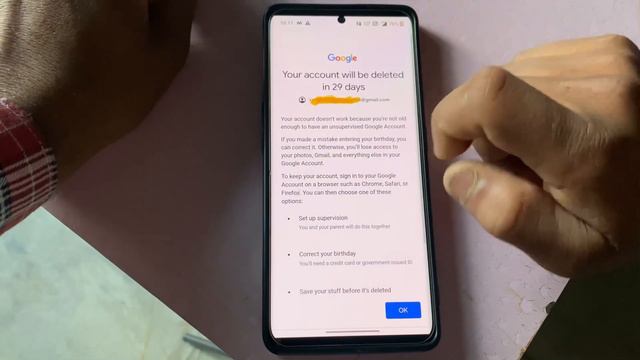 your account will be deleted in 29 days gmail problem // account recovery kese karen .. смотреть онлайн