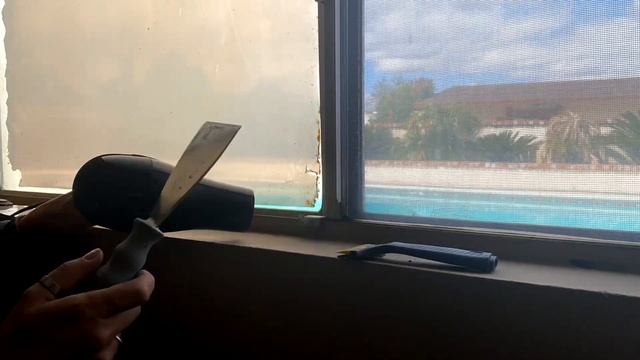 Removing 30 year old privacy film from window смотреть онлайн