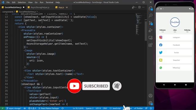 React Native Tutorial | AsyncStorage | 2022 смотреть онлайн