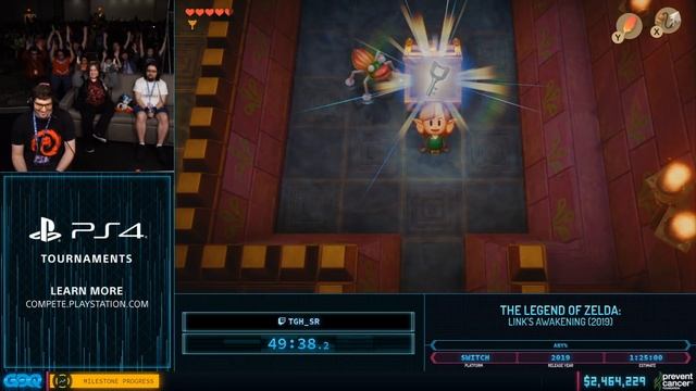 The Legend of Zelda: Link's Awakening (2019) by TGH in 1:17:08 - AGDQ2020 смотреть онлайн