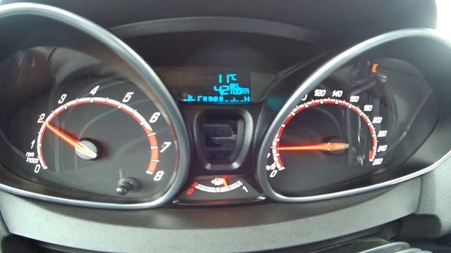 2014 Ford Fiesta ST Fuel Consumption (4,2l/100km) смотреть онлайн