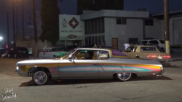 Lowriders Scraping Sparks at Sunset in Los Angeles смотреть онлайн