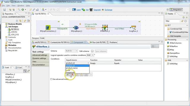 Filtering Data with Talend Open Studio (Tutorial) смотреть онлайн