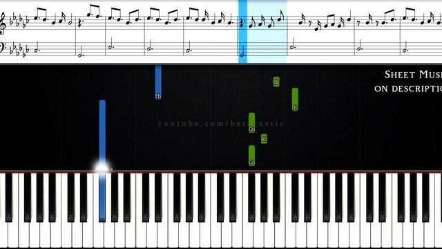 Cory Asbury - Reckless Love | EASY PIANO TUTORIAL + SHEET MUSIC смотреть онлайн