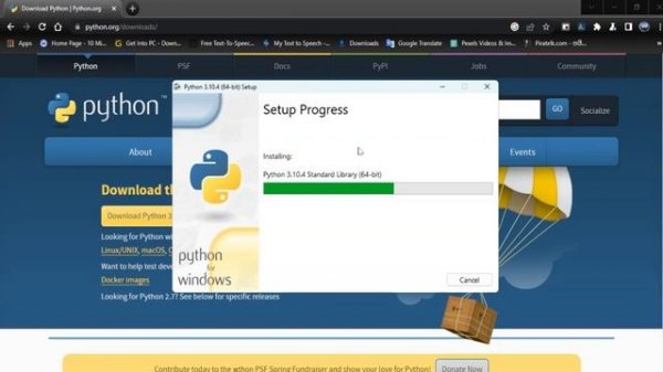 Setting up Python on Windows