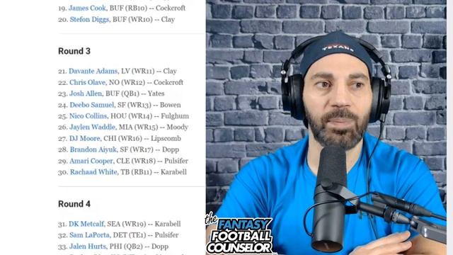 EPIC FAIL: Fantasy Football Mock Draft Review 2024! смотреть онлайн