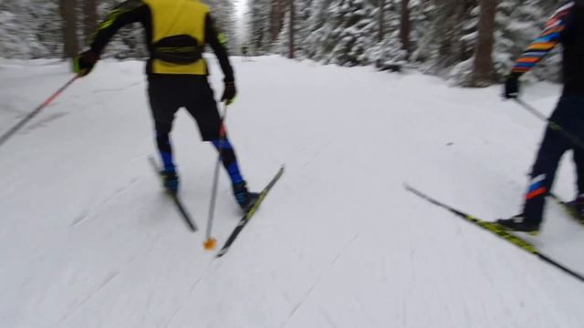 Рождественская лыжная гонка 15 км\ Rossignol S1 и S2\ смотреть онлайн