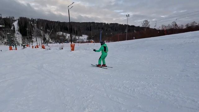 Лыжи - короткая зарисовочка. смотреть онлайн
