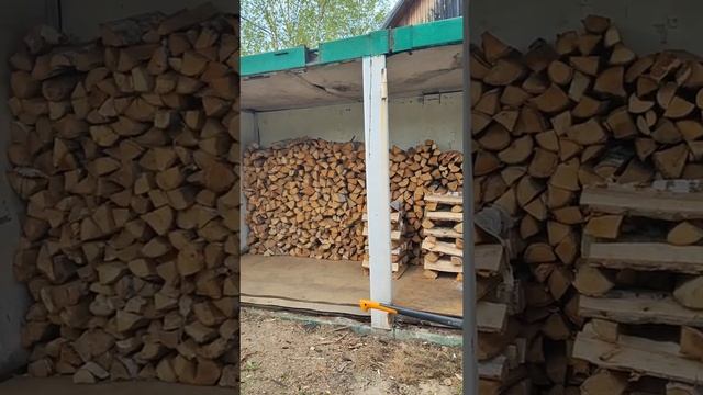 Переборка дров. #баня #дрова смотреть онлайн