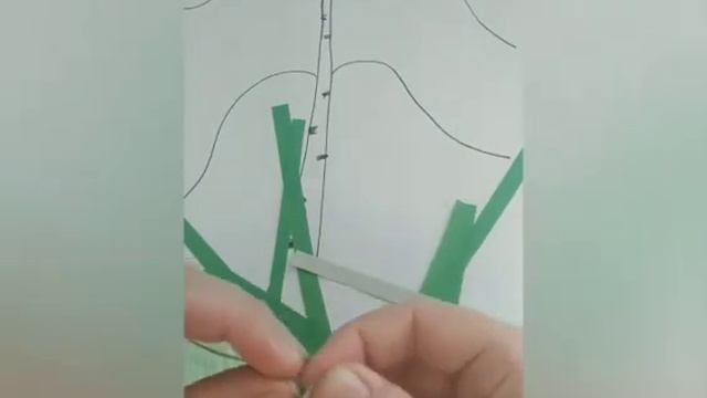 Аппликация с элементами рисования "Березка" Подготовила воспитатель Страхова Н.Н. смотреть онлайн