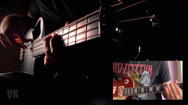 JImi Hendrix - Little WIng (bass and guitar) quick demo with black matte cabon travel bass. смотреть онлайн