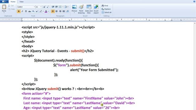 TAMIL FORM SUBMIT METHOD IN JQUERY DEMO смотреть онлайн