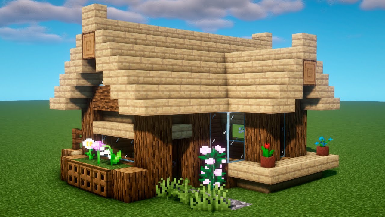 ДОМ ДЛЯ ВЫЖИВАНИЯ В МАЙНКРАФТ! смотреть онлайн