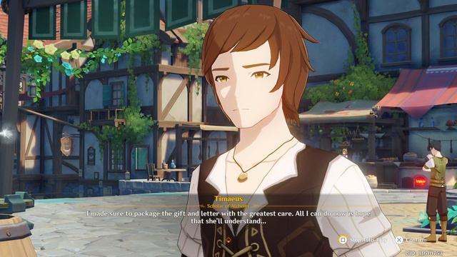 KLEE ANNOYS MONA Genshin Impact CUTSCENE смотреть онлайн