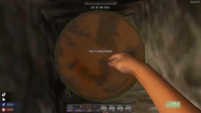 How to Mine to Bedrock in 3 Mins (7 Days to Die: Alpha 13) - GSBS смотреть онлайн