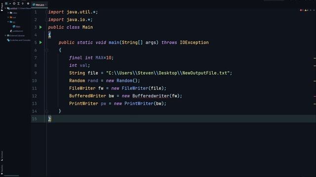 Java FileWriter-BufferedWriter-PrintWriter-Output Streams смотреть онлайн