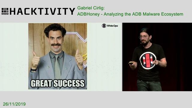 Gabriel Cirlig - ADBHoney - Analyzing the ADB Malware Ecosystem смотреть онлайн