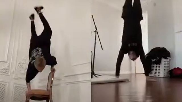 Даня Милохин встает на руки с Пейтоном | ДАНЯ МИЛОХИН - TIK TOK смотреть онлайн