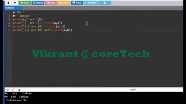 Python Format Function