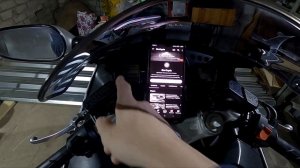 Держатель телефона на мотоцикл Honda cbr 1100 xx