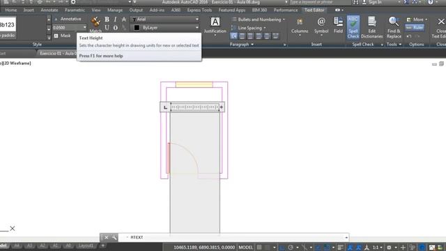 Aula 12 | AutoCad 2016 – Inserindo textos (Continuação Exercício Resolvido 01) смотреть онлайн