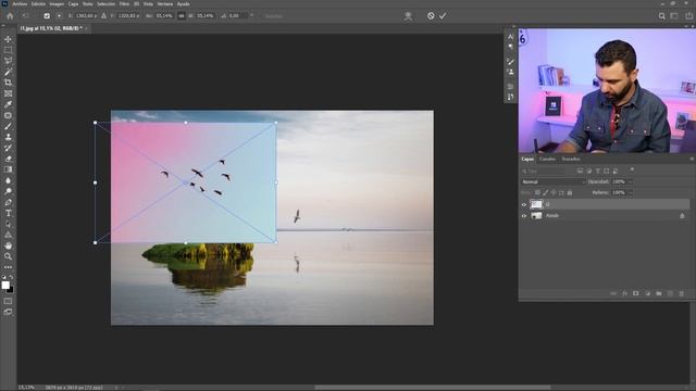 Cómo usar la Herramienta PARCHE | Guía definitiva Photoshop смотреть онлайн