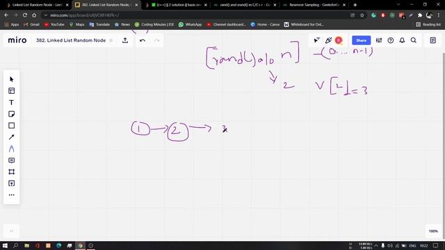 Leetcode 382. Linked List Random Node || 2 Solutions || Leetcode Daily Challenge || 7 Jan 2022 смотреть онлайн