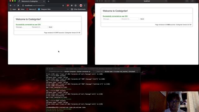 Dev: realtime app using ratchet and codeigniter смотреть онлайн