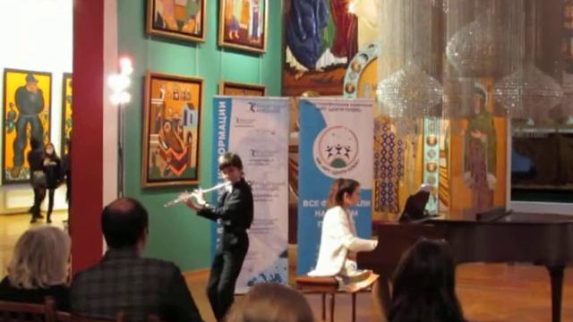 K.Stamits Concerto for flute and orchestra G-dur, op.29 p.1, Ivan Kirichenko, 11 y.o. смотреть онлайн