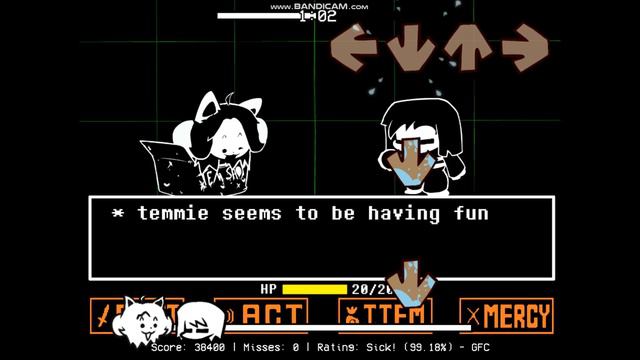 Take It Or Flake It Song In tEM MoD!!1 (Vs Temmie) FNF Mod смотреть онлайн