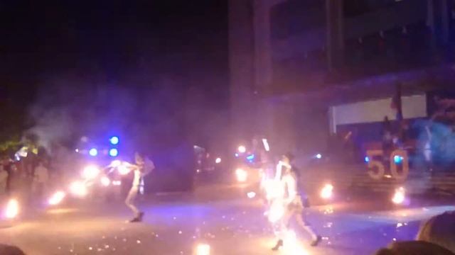 Огненное шоу на юбилее Звездного 2015 смотреть онлайн