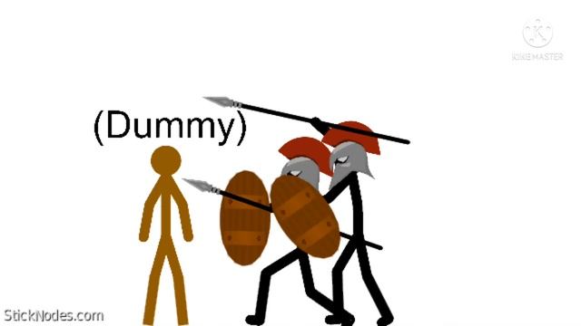 Spearton is on back to attack (Test) (stick nodes animation) смотреть онлайн