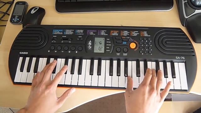 Синтезатор Casio SA-76