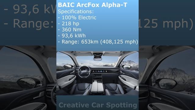 BAIC ArcFox Alpha-T #Shorts #Carnews смотреть онлайн