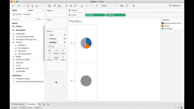 Como criar um Gráfico de Rosca (Donut Chart) no Tableau? смотреть онлайн