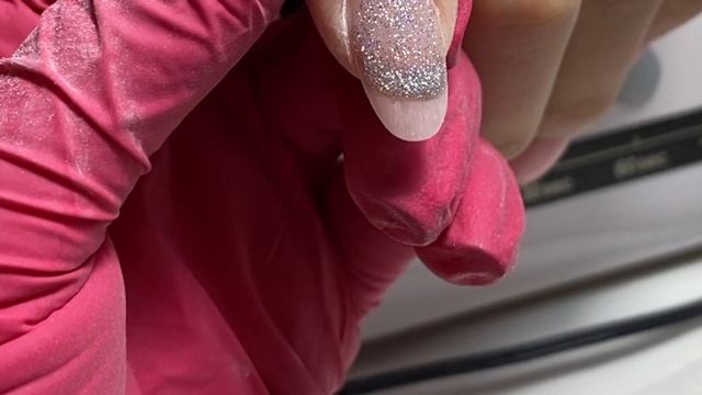 Самый быстрый градиент блестками на ногтях / Как сделать градиент гель лаком кистью? смотреть онлайн