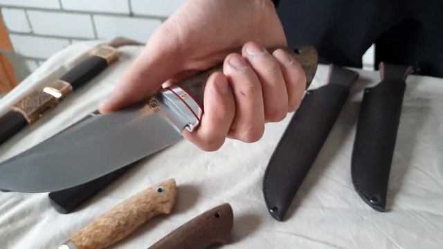 Выставка ножей Мастерской Града Горький | Ножи на подарок | Ножи Танто смотреть онлайн