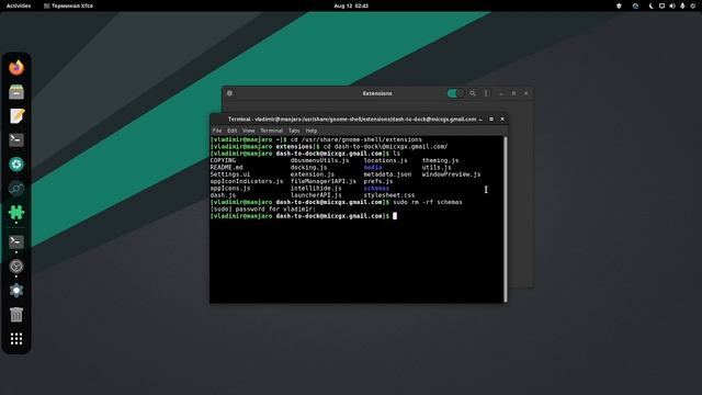 Manjaro Gnome 40 Dash to Dock something wrong after update смотреть онлайн