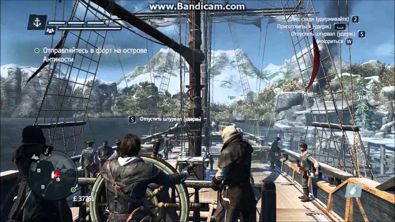 Прохождение Assassin's Creed Rogue. 100% синхронизация. Часть1. Глава3. Лудильщик,моряк,солдат,шпион смотреть онлайн
