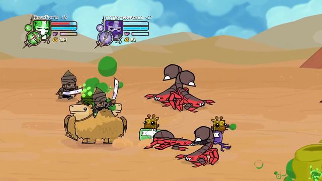 Castle crashers remastered || back on my child hood game (part 3) смотреть онлайн