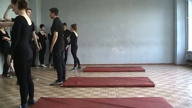 Сценическое движение. "Чиняевцы 2ТТ" Зачет. смотреть онлайн